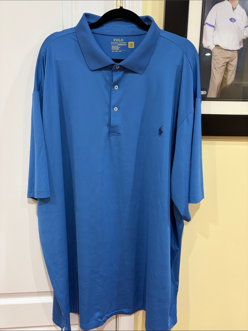 Polo by Ralph Lauren Men’s Royal Blue Performance Polo Shirt